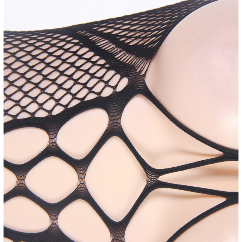 LINGERIE REINE - BODYSTOCKING COL LICOU ET DOS OUVERT S/L