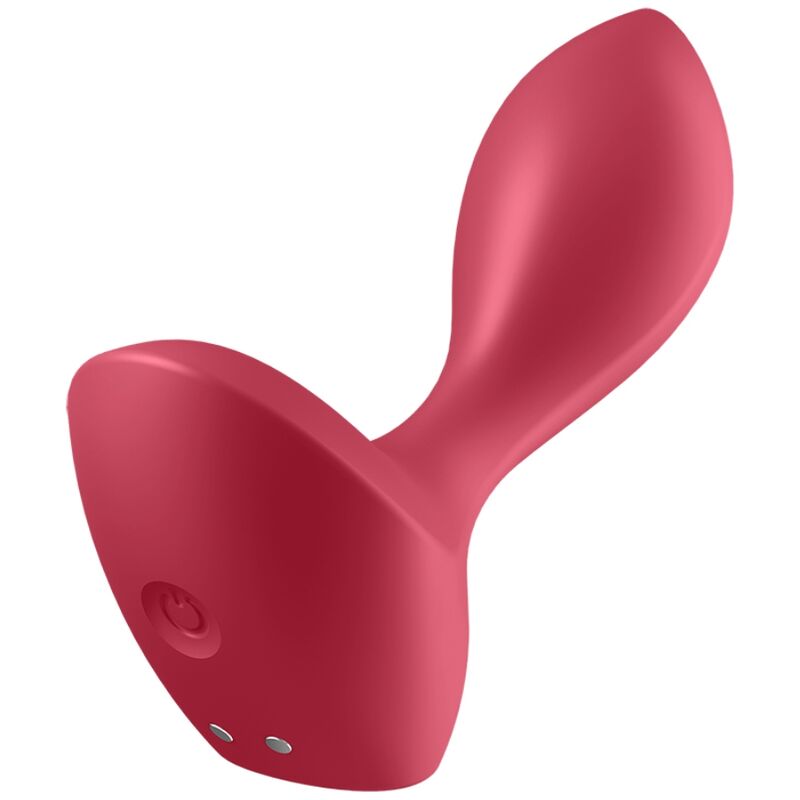 SATISFYER - PLUG VIBRADOR BACKDOOR LOVER ROJO