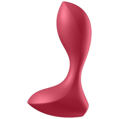 SATISFYER - PLUG VIBRADOR BACKDOOR LOVER ROJO