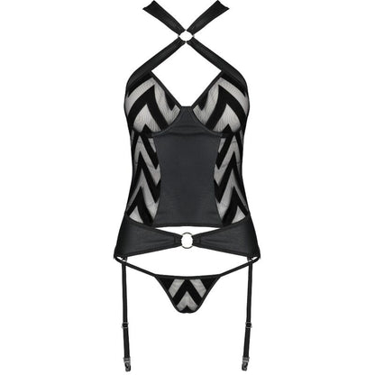 PASSION - HIMA CORSET CUIR ÉCOLOGIQUE S/M