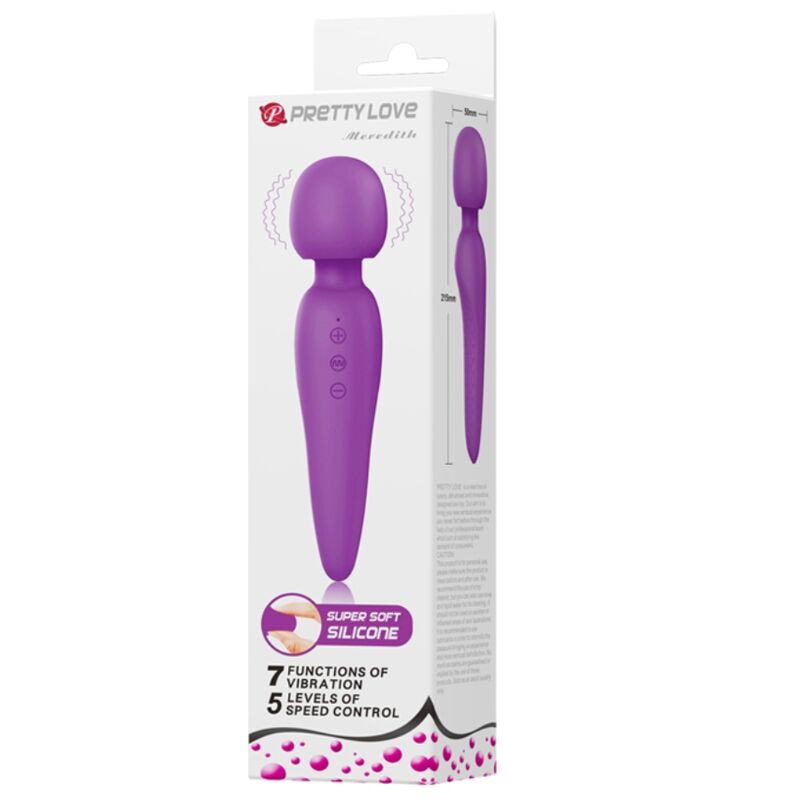 PRETTY LOVE - MASSEUR MEREDITH 12 MODES DE VIBRATIONS