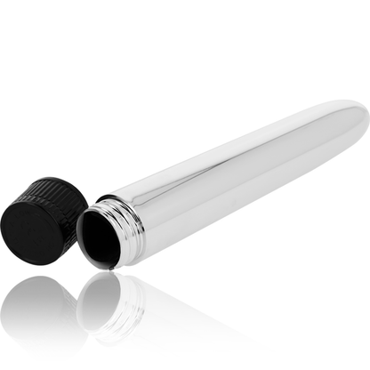 OHMAMA - VIBRADOR CLASICO PLATA 17,5 CM