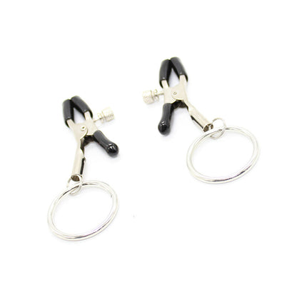 OHMAMA FETISH - NIPPLE CLAMPS WITH RINGS