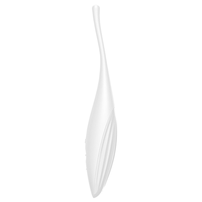 SATISFYER - TWIRLING JOY CLIT TIP VIBRATOR WHITE