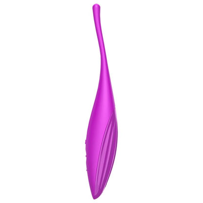 SATISFYER - TWIRLING JOY CLIT TIP VIBRATOR FUCHSIA