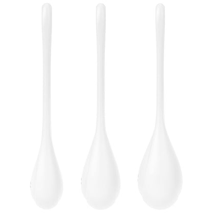 SATISFYER - SET DE ENTRENAMIENTO YONI POWER 1 BLANCO