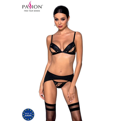 PASSION - MILEY ECOLOGICAL LEATHER SET S/M