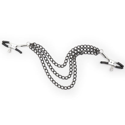 OHMAMA FETISH - NIPPLE Clamps WITH BLACK CHAINS