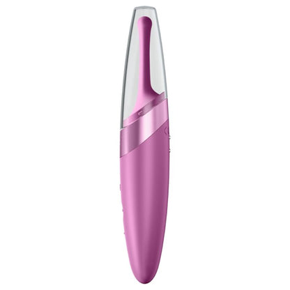 SATISFYER - VIBRADOR CON PUNTA PARA CLÍTORIS TWIRLING DELIGHT PÚRPURA