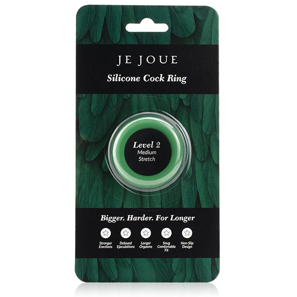 JE JOUE - BAGUE SILICONE VERTE - CHOKE MOYEN