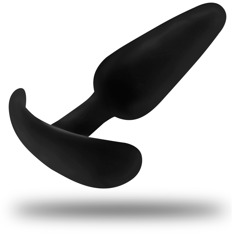 OHMAMA - SILICONE ANAL PLUG WITH MEDIUM HANDLE