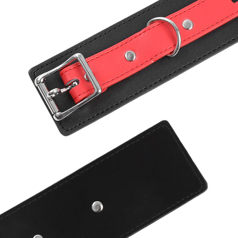 OHMAMA FETISH - LOCK BUCKLE WRIST RESTRAINTS