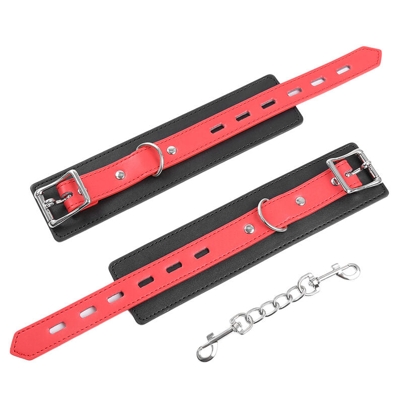 OHMAMA FETISH - LOCK BUCKLE WRIST RESTRAINTS