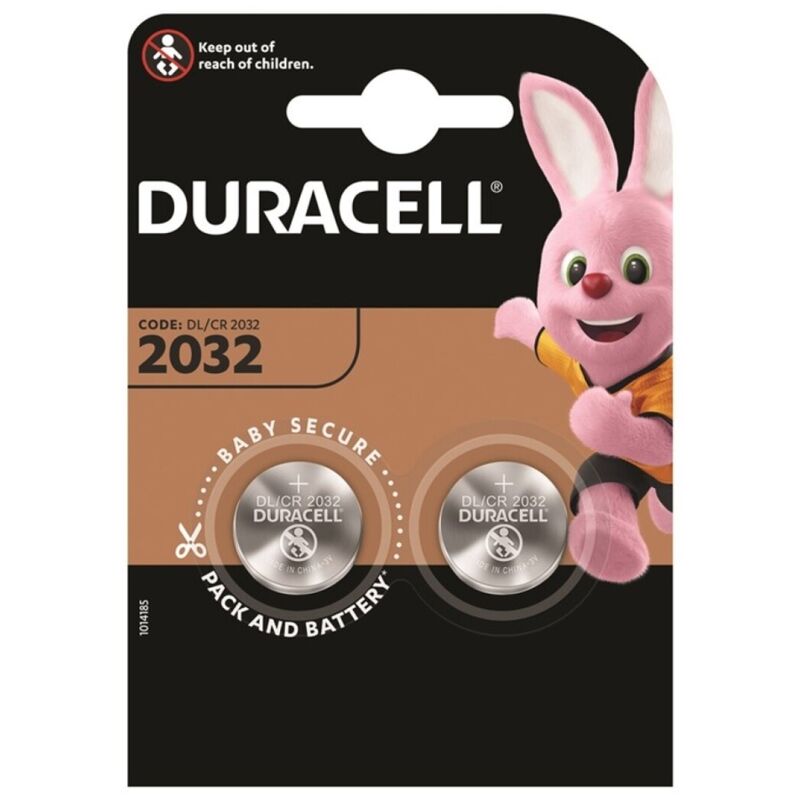 DURACELL - PILE BOUTON LITIO CR2032 3V 2 UNITÉS