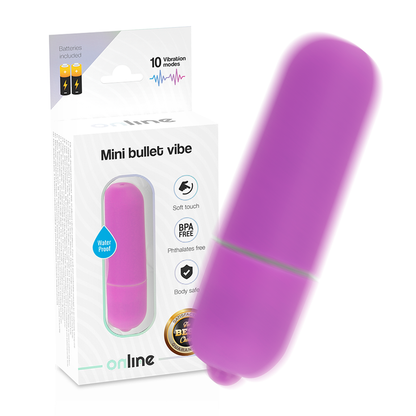 EN LIGNE - MINI BULLET VIBRANTE LILAS