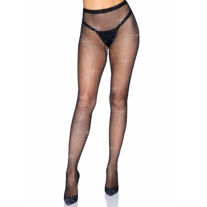 LEG AVENUE - COLLANTS SANS CROCHET EN RÉSILLE