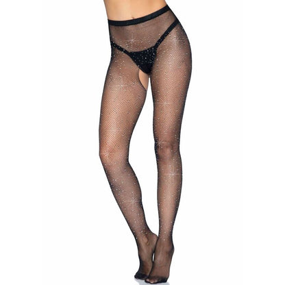 LEG AVENUE - COLLANTS SANS CROCHET EN RÉSILLE