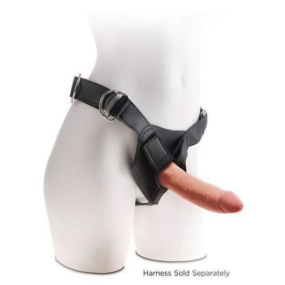 KING COCK - PLUS 3D TRIPLE DENSITY DILDO 18 CM