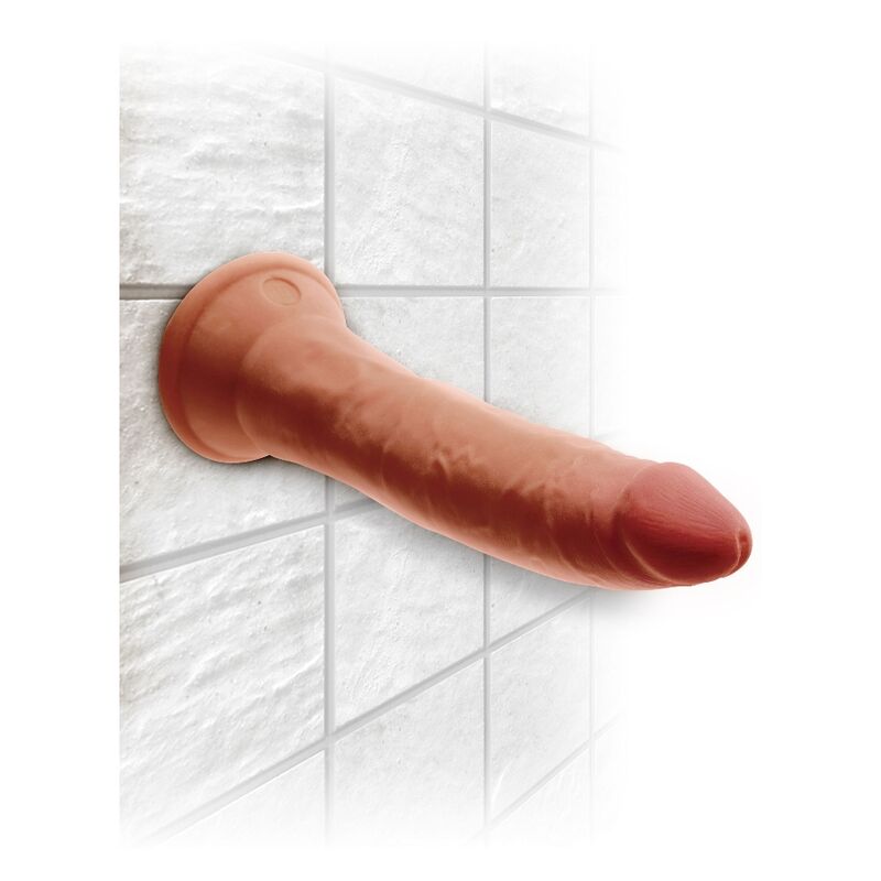 KING COCK - PLUS 3D TRIPLE DENSITY DILDO 18 CM