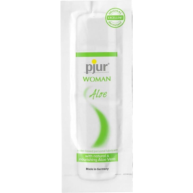 PJUR - LUBRICANTE A BASE DE AGUA WOMAN ALOE 2 ML