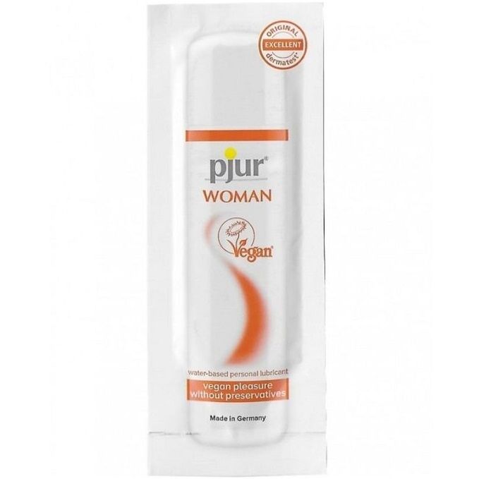 PJUR - LUBRICANTE VEGANO A BASE DE AGUA PARA MUJERES 2 ML