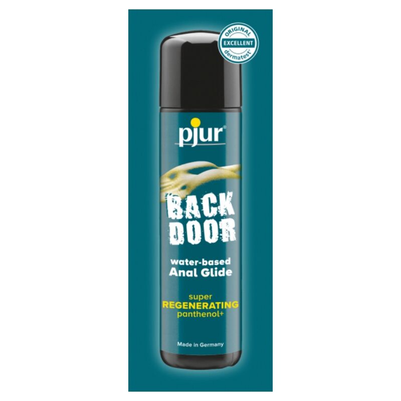 PJUR - BACK DOOR BASE AGUA ANAL REGENERADORA DE PANTENOL 2 ML