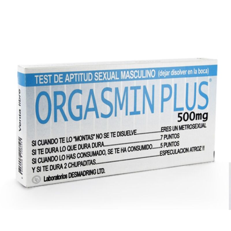 DIABLO GOLOSO - CAJA DE CARAMELOS MASCULINO ORGASMIN PLUS