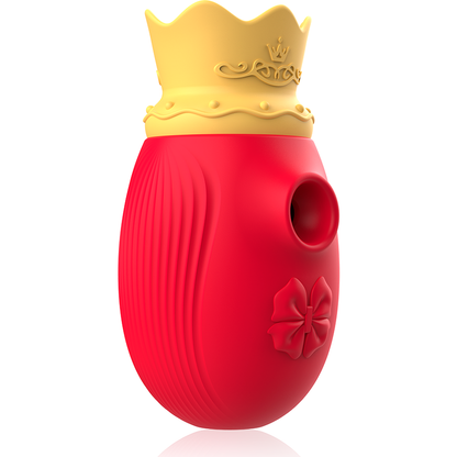 INTENSE - STIMULATEUR CLITORIS 10 MODES D'ASPIRATION ET DE LÉCHAGE - ROUGE