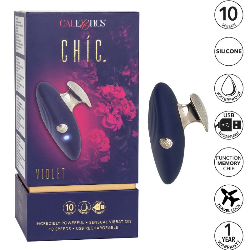 CALEXOTICS - CHIC VIOLET STIMMULATOR 10 SPEEDS