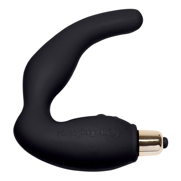 ROCKS-OFF - MASSEUR DE POINT G POUR HOMME NAUGHTY-BOY 7 V NOIR 