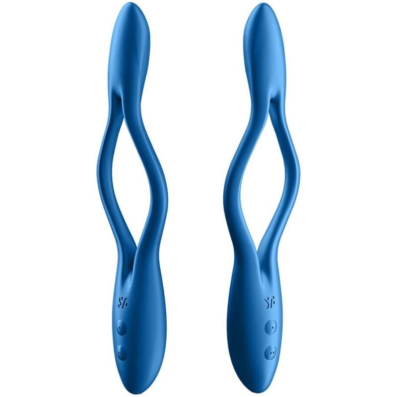 SATISFYER - ELASTIC GAME MULTI VIBRATOR BLUE