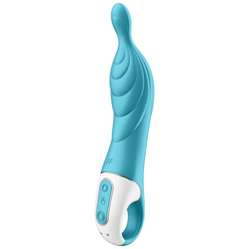 SATISFYER - AMAZING 2 VIBRATEUR ASPOT TURQUOISE