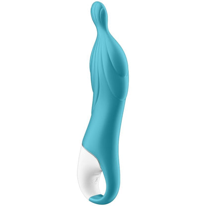 SATISFYER - AMAZING 2 VIBRATEUR ASPOT TURQUOISE