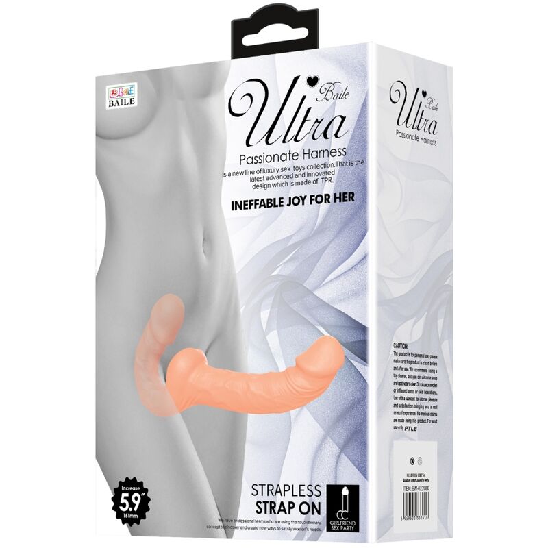 BAILE - ULTRA PASSIONATE DILDO WITH HARNESS WITHOUT SUPPORT