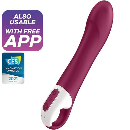 SATISFYER - VIBRATEUR GSPOT À GRANDE CHALEUR