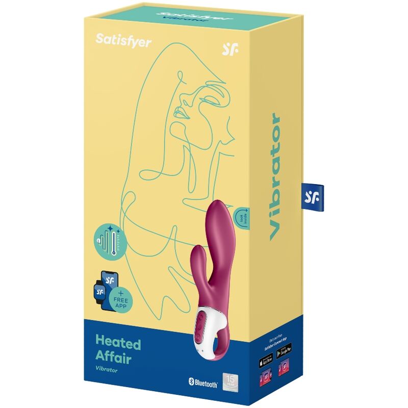 SATISFYER - VIBRATEUR HEATED AFFAIR GSPOT