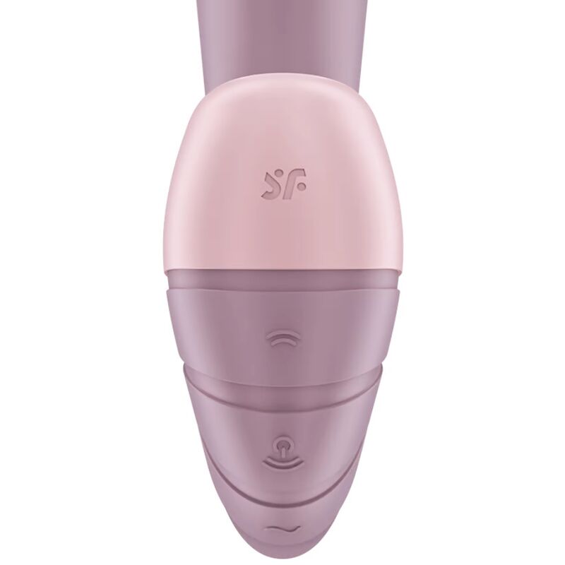 SATISFYER - STIMULATEUR À IMPULSIONS D'AIR ET VIBRATIONS SUPERNOVA BLANC