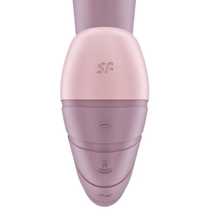 SATISFYER - STIMULATEUR À IMPULSIONS D'AIR ET VIBRATIONS SUPERNOVA BLANC