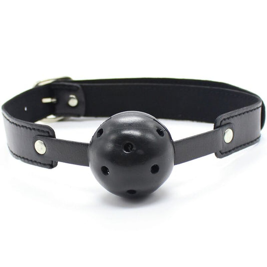 OHMAMA FETISH BREATHEABLE BALL GAG BLACK