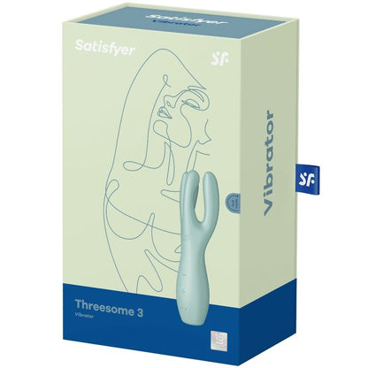 SATISFYER - THREESOME 3 VIBRATOR PINK