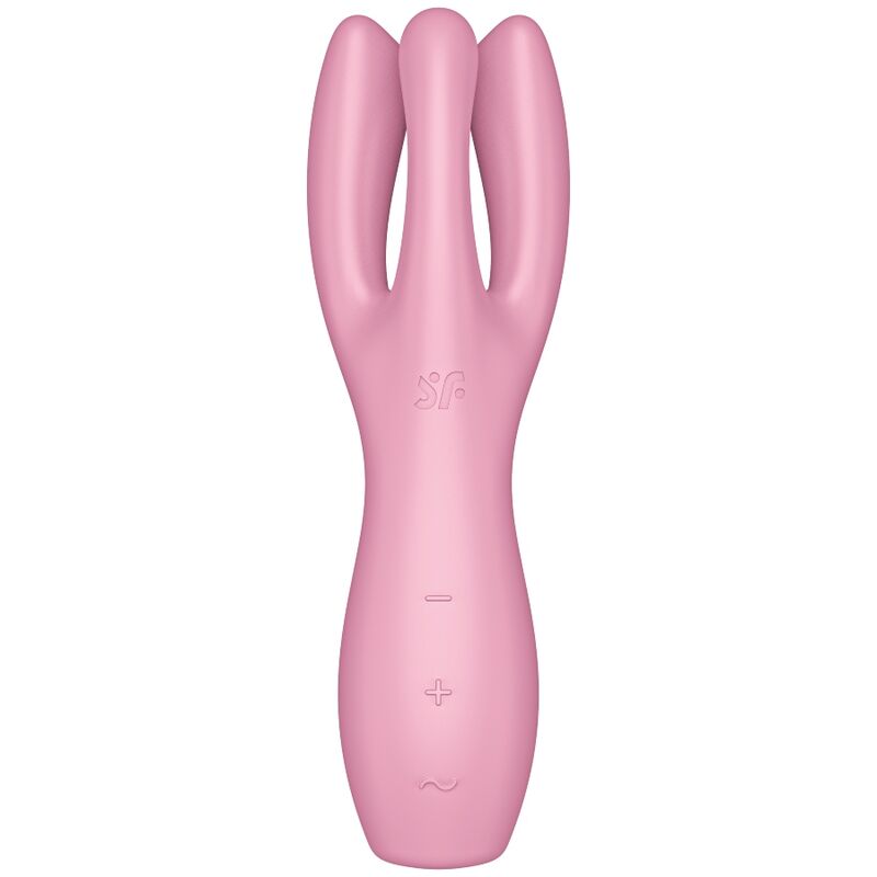 SATISFYER - THREESOME 3 VIBRATOR PINK