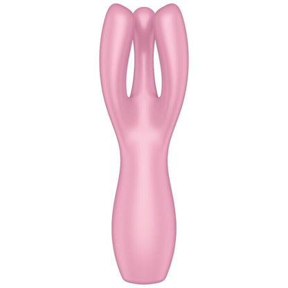 SATISFYER - THREESOME 3 VIBRATOR PINK