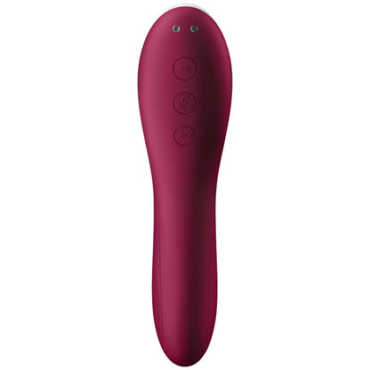 SATISFYER - DUAL CRUSH AIR PULSE VIBRATOR