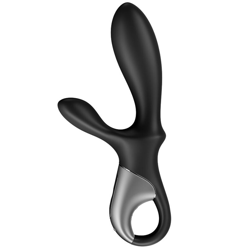 SATISFYER - HEAT CLIMAX+ ANAL VIBRATOR APP BLACK