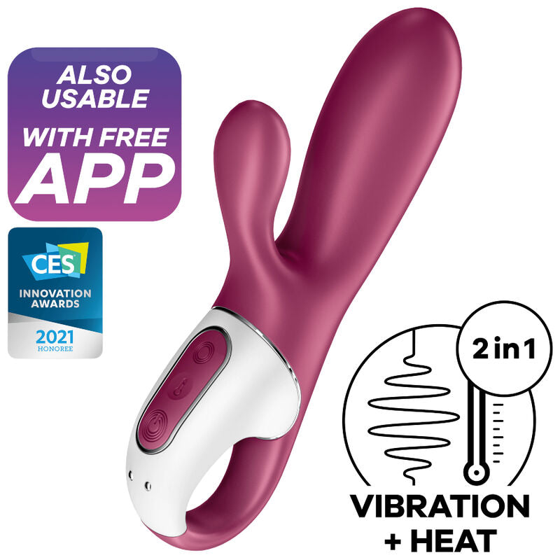 SATISFYER - VIBRATEUR POUR POINT G HOT BUNNY