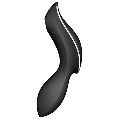 SATISFYER - CURVY TRINITY 2 AIR PULSE VIBRATOR BLACK