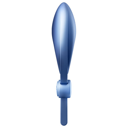 SATISFYER - ANILLO VIBRADOR SNIPER AZUL