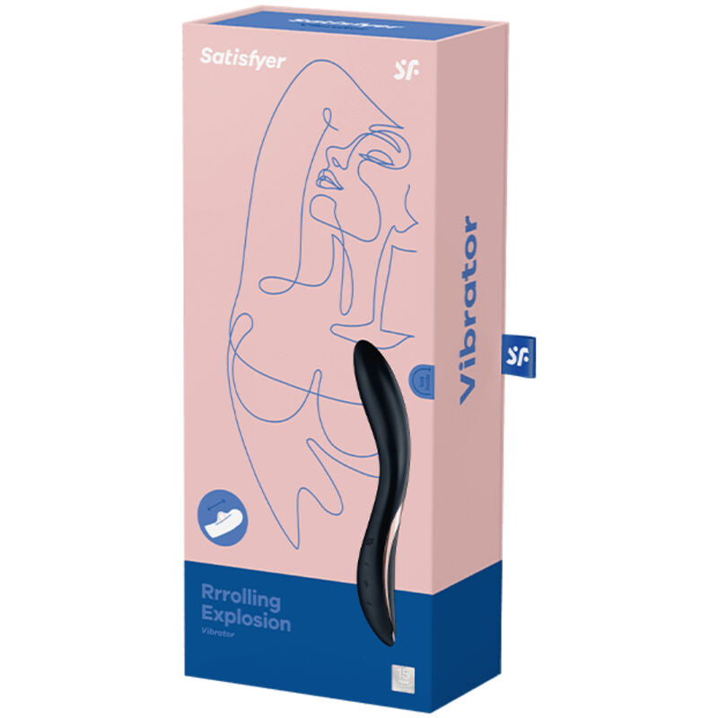 SATISFYER - VIBRATEUR POINT G À EXPLOSION ROLLING