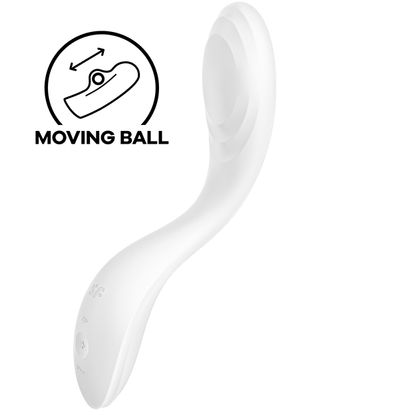 SATISFYER - VIBRATEUR POINT G RRROLLING PLEASURE VERT