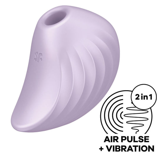 SATISFYER - PEARL DIVER AIR PULSE STIMULATOR & VIBRATOR GREEN